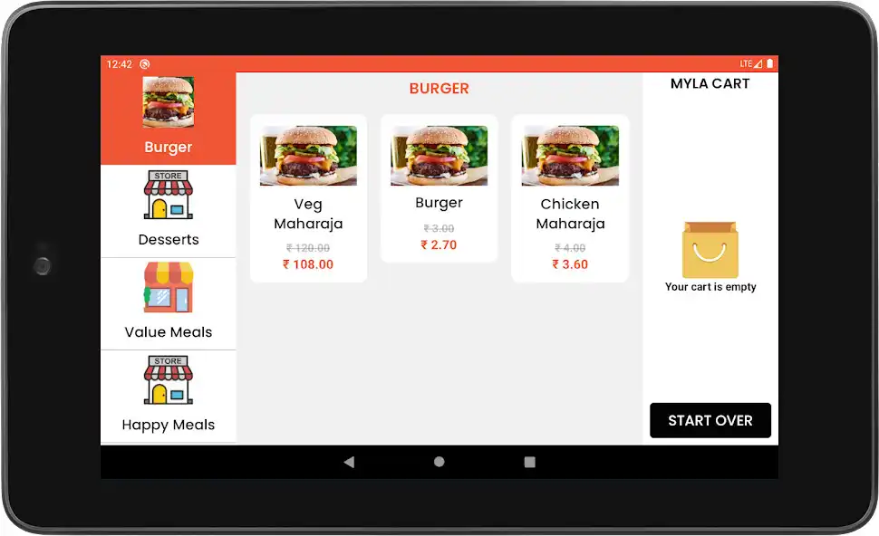 Play Myla Food App as an online game online Myla Food App with UptoPlay Play Myla Food App as an online game Myla Food App with UptoPlay