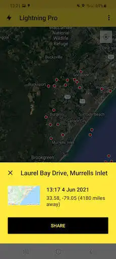 Play My Lightning Tracker  Alerts  and enjoy My Lightning Tracker  Alerts with UptoPlay