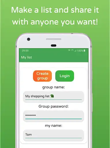 Play My list- Creates a shared shopping list  and enjoy My list- Creates a shared shopping list with UptoPlay