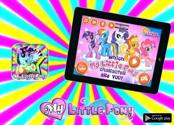Play My Little Run Pony Gold