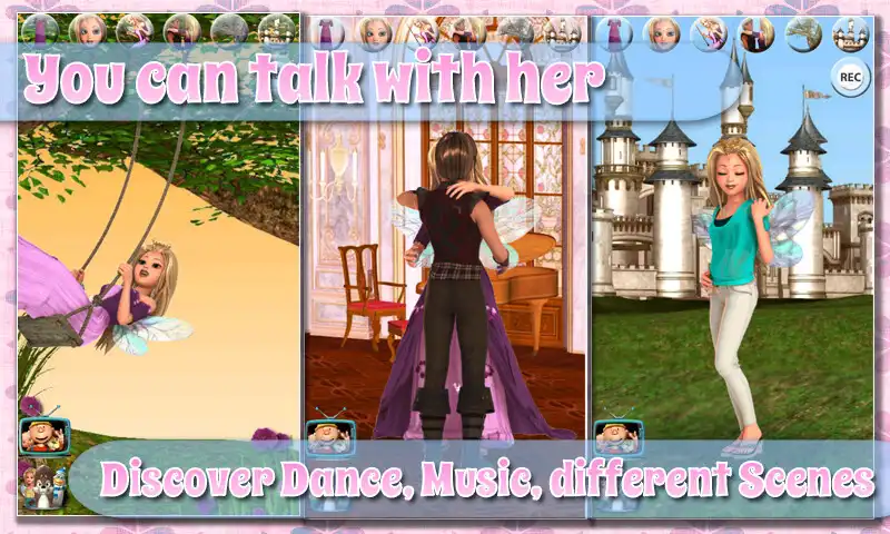 Play My Little Talking Princess Pro as an online game My Little Talking Princess Pro with UptoPlay