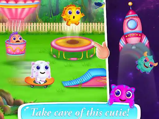 Play My Little virtual monster Fun - Pet care & play as an online game My Little virtual monster Fun - Pet care & play with UptoPlay