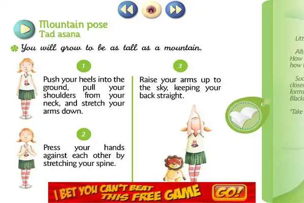 Play My little yoga for kids FREE