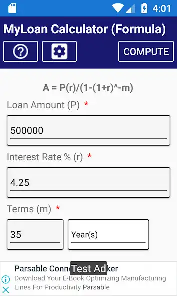 Play MyLoan Calculator  and enjoy MyLoan Calculator with UptoPlay