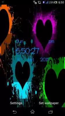 Play My love live wallpaper