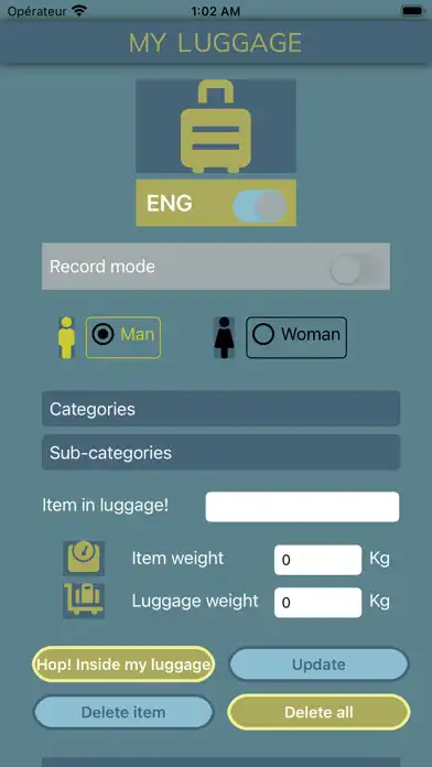 Play MyLuggageList as an online game MyLuggageList with UptoPlay