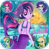 Free play online My Magic Little Pony Mermaid Run APK