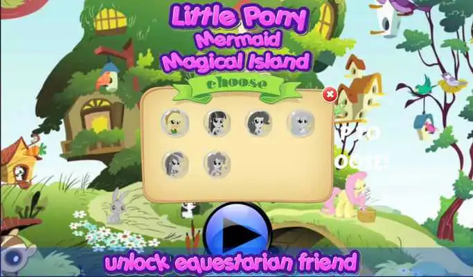 Play My Magic Little Pony Mermaid Run