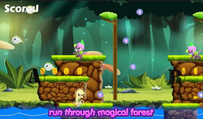 Play My Magic Little Pony Mermaid Run