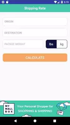 Play myMallBox - Shipping Rate Calculator