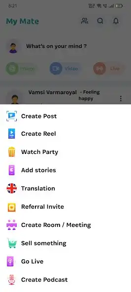 Play My Mate - SOCIAL MEDIA as an online game My Mate - SOCIAL MEDIA with UptoPlay