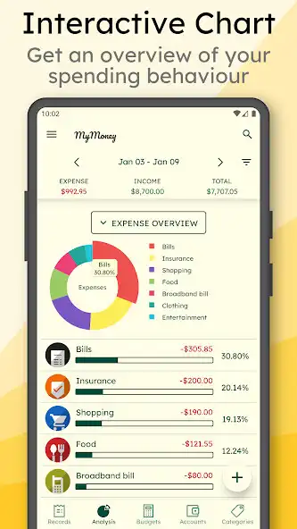Play MyMoney—Track Expense  Budget as an online game MyMoney—Track Expense  Budget with UptoPlay