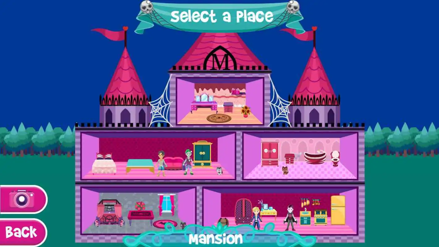 Play My Monster House - Make Beautiful Dollhouses