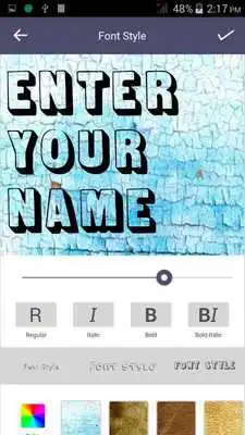Play My Name 3D Text