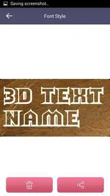 Play My Name 3D Text