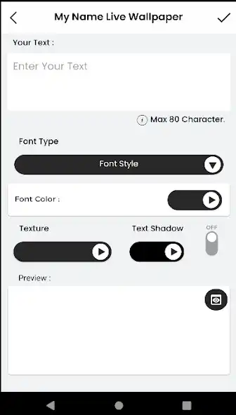 Play My name art Live wallpaper  and enjoy My name art Live wallpaper with UptoPlay