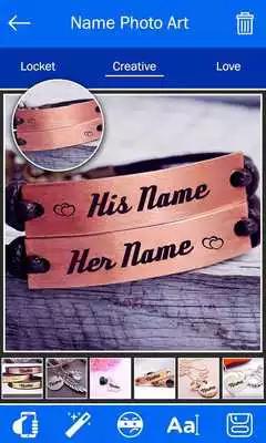 Play My Name Art : Name on Pics
