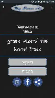 Play My Name As Super Villain // Name Generator Play My Name As Super Villain // Name Generator