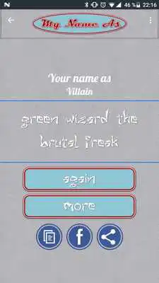 Play My Name As Super Villain // Name Generator Play My Name As Super Villain // Name Generator
