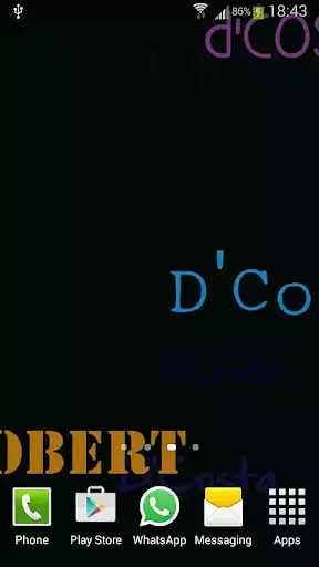 Play My Name Live Wallpaper