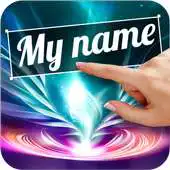 Free play online My Name on Live Wallpaper APK