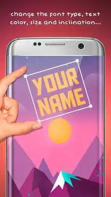 Play My Name on Live Wallpaper