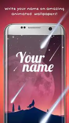 Play My Name on Live Wallpaper