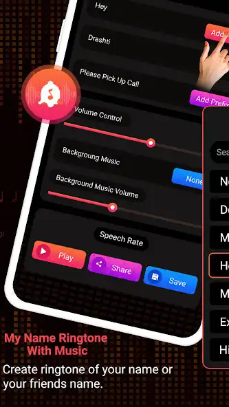 Play My Name Ringtone Maker : MP3 Ringtone Editor as an online game My Name Ringtone Maker : MP3 Ringtone Editor with UptoPlay