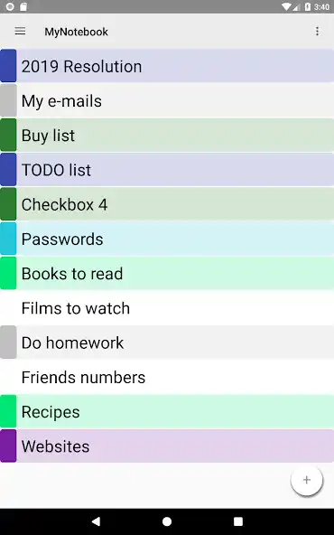 Play My NoteBook  and enjoy My NoteBook with UptoPlay