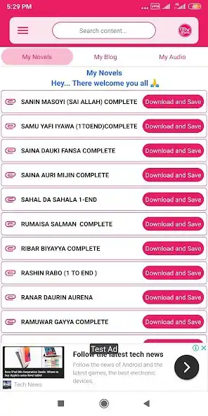 Play My Novels - Hausa Novels, English Novels and enjoy My Novels - Hausa Novels, English Novels with UptoPlay Play My Novels - Hausa Novels, English Novels and enjoy My Novels - Hausa Novels, English Novels with UptoPlay