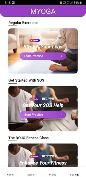 Play M-Yoga as an online game M-Yoga with UptoPlay