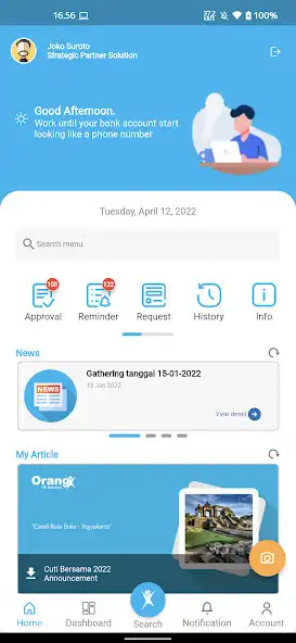 Play MyOrange HR Mobile  and enjoy MyOrange HR Mobile with UptoPlay
