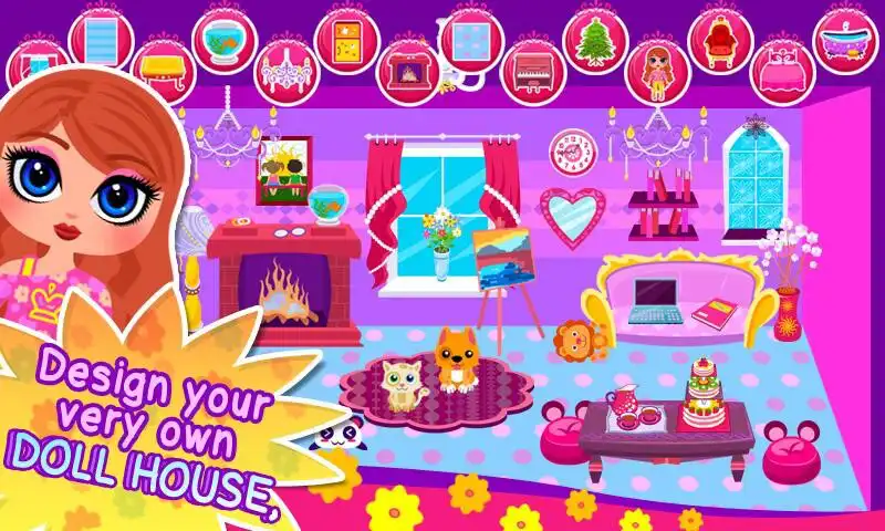 Play My Own Family Doll House Game  and enjoy My Own Family Doll House Game with UptoPlay