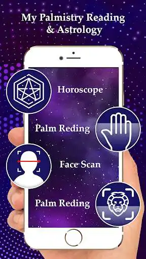 Play MY Palmistry Reading & Astrology - Face Aging as an online game MY Palmistry Reading & Astrology - Face Aging with UptoPlay