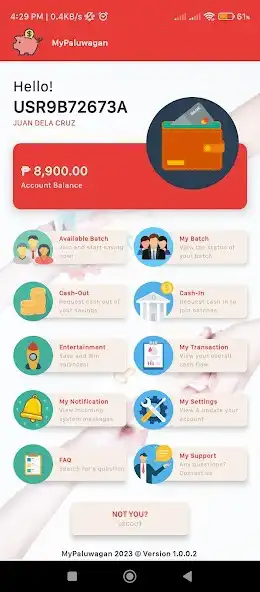 Play MyPaluwagan - Paluwagan App  and enjoy MyPaluwagan - Paluwagan App with UptoPlay