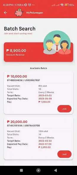 Play MyPaluwagan - Paluwagan App as an online game MyPaluwagan - Paluwagan App with UptoPlay