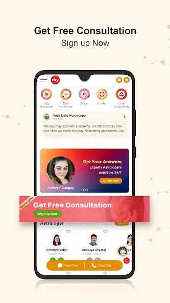 Play MyPandit Astrology: Astro Talk  and enjoy MyPandit Astrology: Astro Talk with UptoPlay