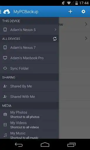 Play MyPCBackup as an online game MyPCBackup with UptoPlay
