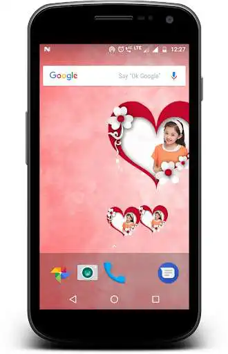 Play My photo bubble hearts live wallpaper as an online game My photo bubble hearts live wallpaper with UptoPlay