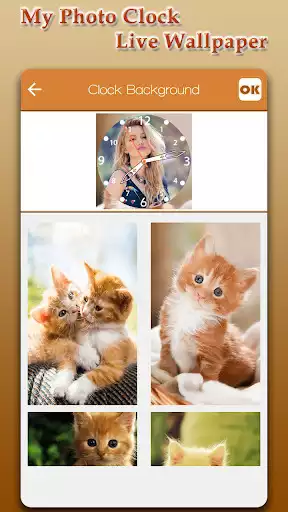 Play My Photo Clock Live Wallpaper as an online game My Photo Clock Live Wallpaper with UptoPlay