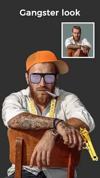 Play My Photo Gangster Look Photo Editor  and enjoy My Photo Gangster Look Photo Editor with UptoPlay