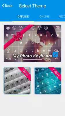Play My Photo iPhone Keyboard