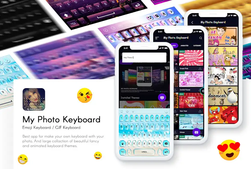 Play My Photo Keyboard with Themes as an online game My Photo Keyboard with Themes with UptoPlay