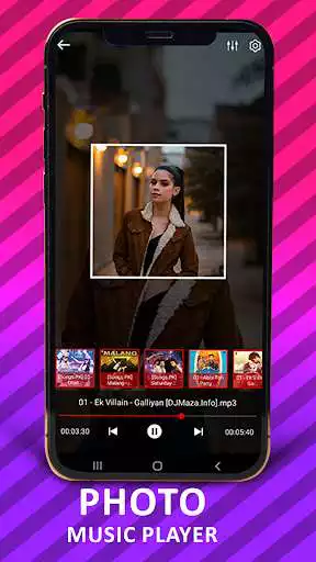 Play My Photo On Music Player