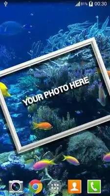 Play My Photo Under Water LWP