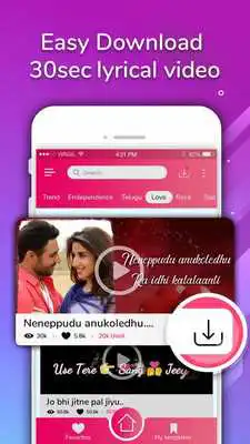 Play MyPic.Status - Lyrical Video Status Maker