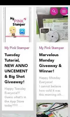 Play My Pink Stamper