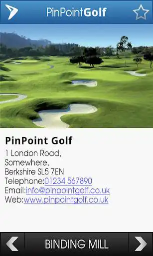 Play MyPinPoint Golfer as an online game MyPinPoint Golfer with UptoPlay