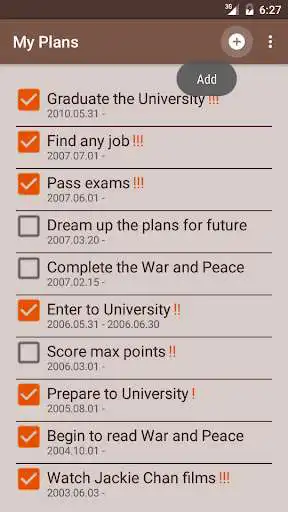 Play My Plans as an online game My Plans with UptoPlay