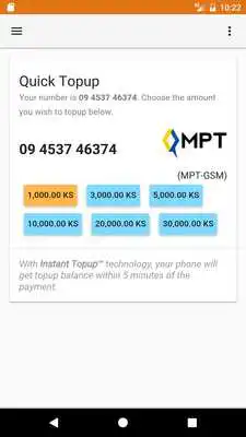 Play My Prepaid Topup (M-Topup)